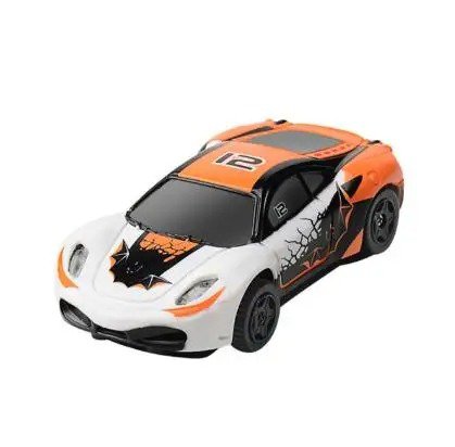 Mini RC Wall climbing orange car Infrared sensor Racing Model electronic drift Toys