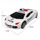 Car Toy 360 degree Rotating Deformation Electric Music LED Lighting Simulation Model