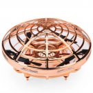 Gold Electric Drone Toy Rc Quadcopter Flying Helicopter UFO Ball Aircraft Mini Induction
