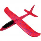 EPP Foam Hand Throw red Airplane 35CM Outdoor Launch Glider Plane Interesting Toys