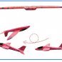 EPP Foam Hand Throw red Airplane 35CM Outdoor Launch Glider Plane Interesting Toys
