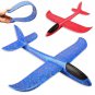 EPP Foam Hand Throw red Airplane 35CM Outdoor Launch Glider Plane Interesting Toys