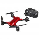 Quadcopter red Drones 2.4Ghz 4CH 1080P 5MP WIFI Optical Flow Dual Camera With HD Flying