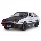 Initial D AE86 Alloy Metal Diecast 1:32 black white Cars Toy Model Vehicles RX7 Pull Back Light