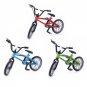 red Bicycle Toys Model Mini Finger Mountain Bikes Diecast Nickel Alloy Stents