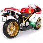Simulation Sports Motorcycle 1:18 Ducati 1098S Alloy Model Metal Toy with box