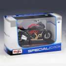 Sports Motorcycle Model1:18 Ducati Diavel Carbon Alloy  Diecasts Metal Toy With foam box