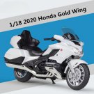 High Simulation white Motorcycle 1:18 2020 HONDA GOLD WING Alloy Model Metal