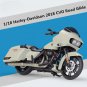 Collection Classic Toy 1:18 2018 CVO Road Glide Alloy white Motorcycle Model Diecast
