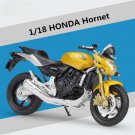 Motorcycle Model Simulation 1:18 HONDA Hornet Sports Diecast Metal Toy With foam box
