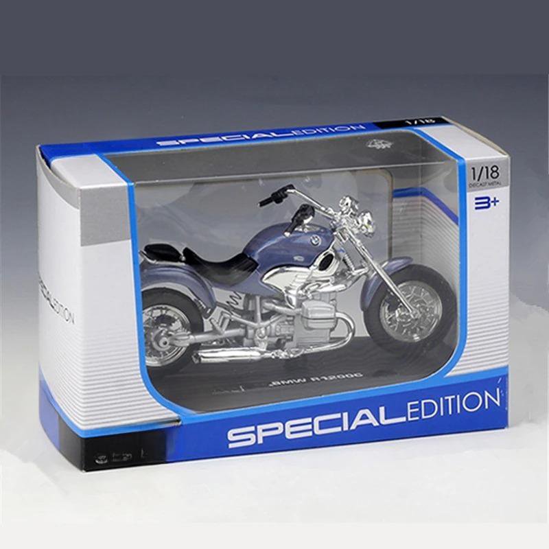 Racing Motorcycle Model High Simulation 1:18 BMW R1200C Diecast Metal Toy With retail box