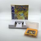 Pokemon Cartridge With Box Game Card Pokemon Yellow Version For GBC