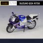 Sports Motorcycle Model Simulation 1:18 SUZUKI GSX R750 Diecasts Metal Toys With retail box