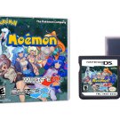 New Moemon Black 2 and White 2 Game Cartridge With Box for NDS Console