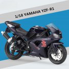1:18 YAMAHA YZFR1 Racing Motorcycle Model Simulation Diecasts Metal Toy With foam box