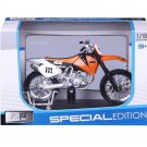 Vehicles Toy 1:18 KTM 520 SX Motorcycle Model Simulation Diecasts Metal  With retail box