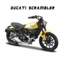 Simulation 1:18 Collecting Model Ducati Scrambler Kawasaki MotoCar Motorcycle Model Toy