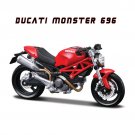 Simulation 1:18 Collecting Model Ducati Monster 696 Kawasaki MotoCar Motorcycle Model Toy