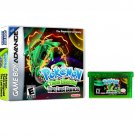 Pokemon Cartridge Theta Emerald The Last Dance Game Card GBA With Box