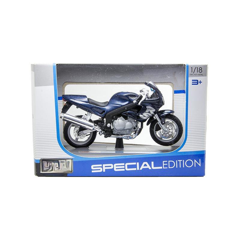 Simulation Motorcycle Model 1:18 TRIUMPH Sprint RS Diecast Metal Race Toy With retail box