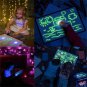 Magic Drawing Board Daw With Sketchpad Board Fluorescent Pen Russian A4 Light Up Play Toys