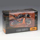 Toy Simulation 1:10 KTM 1190 RC8 R Motorcycle Model Metal Street Racing With retail box