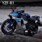 Toys 1:12 Yamaha Blue YZF R1 Die Cast Motorcycle Model Shork Absorber Off Road Autocycle