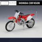 1:12 HONDA CRF 450R Simulation Cross country Motorcycle Model Metal With foam box
