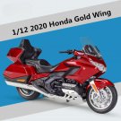 Toy 1:12 HONDA 2020 Gold Wing red Motorcycle Model Diecast Metal with foam box