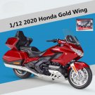 Toy 1:12 HONDA 2020 Gold Wing Red Motorcycle Model Diecast Metal with retail box