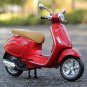 Simulation 1:12 Vespa red GTS Super 2020 Alloy Leisure Motorcycle Model Classic Metal