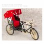 New Classic gold Car Toys1:10 Alloy Retro Tricycle Model High simulation Kids Car