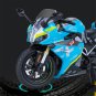 1:12 CFMOTO blue 250SR Racing Cross country Competition Motorcycle Simulation Metal
