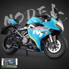 1:12 Simulation Motorcycle Model Blue Spring Breeze CF 250SR Sound and Light Toy