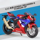 1:12 Honda CBR 1000RR R Fire Blade Alloy Motorcycle Racing Model Diecasts Metal Toy