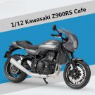1:12 Grey Kawasaki Z900 RS Alloy Simulation Motorcycle Model Metal Street Collection