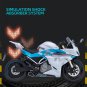 1:12 CFMOTO 250SR Alloy Racing White Motorcycle Model Simulation Metal Collection