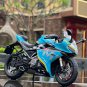 1:12 CFMOTO 250SR Alloy Racing Blue Motorcycle Model Simulation Metal Collection