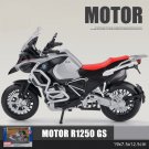 Toy 1:12 R1250GS grey Alloy Racing Metal Street Sports Motorcycle Model Simulation
