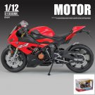 Toy 1:12 S1000 red Alloy Racing Metal Street Sports Motorcycle Model Simulation