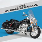 1:12 Harley Road King 2013 black Special Alloy Classic Motorcycle Simulation Model Metal