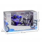 1:12 New Style YAMAHA blue 2020 YZF R6 Original Alloy Simulation Motorcycle Model Toy