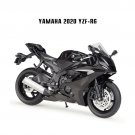 1:12 New Style YAMAHA black 2020 YZF R6 Original Alloy Simulation Motorcycle Model Toy