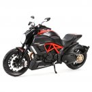 Toy 1:12 Black Diavel Carbon Diecast Alloy Motorcycle Model