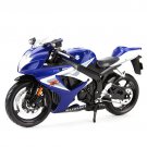 Toy 1:12 blue GSX R750 Diecast Alloy Motorcycle Model