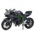 Toy 1:12 Black Ninja H2 R Diecast Alloy Motorcycle Model