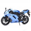 Toy 1:12 Ninja ZX 6R Blue Diecast Alloy Motorcycle Model