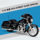 1:12 2015 Black Harley FLHTK Electra Glide Ultra Limited Classic Simulation Motorcycle