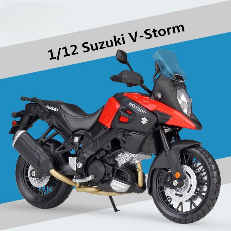 1:12 Suzuki V Storm Alloy Racing Simulation Motorcycle Model Diecast Metal Sports