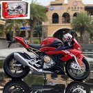 1:12 BMW S1000RR red Alloy Racing Motorcycle Simulation Sound and Light Collection